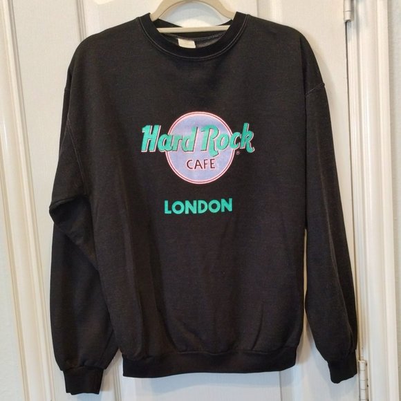 Hard Rock Cafe Tops - Vintage Hard Rock Cafe London Sweatshirt Sz M